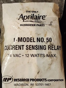Aprilaire Humidifier Part Model No 50 Current Sensing Relay - Picture 1 of 3