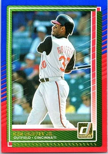 Ken Griffey Jr. 2025 Donruss Rosso e Blu #24 Cincinnati Reds - Foto 1 di 2