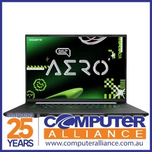 Gigabyte AERO X16 1WH 16" Ryzen AI 7 5070 Gaming Laptop Win 11 Home Black - Picture 1 of 3