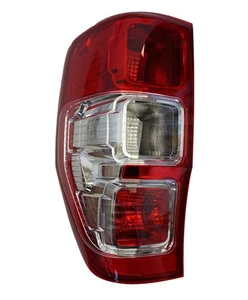 Rear Light for Ford Ranger 2012-on (EU Spec) in Red & Chrome LHS Left - Picture 1 of 7