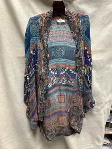 Camilla Kimono Style Best Schal Perlen Bunt Einheitsgröße - Bild 1 von 7