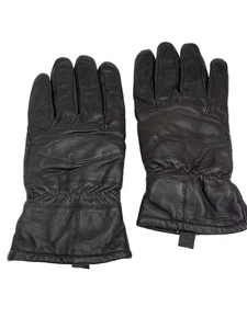 Thinsulate 40 gram Thermal Insulated Fleece Lined Brown Leather Gloves Mens M - Picture 1 of 6