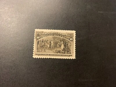 US Scott #237 10c Columbian MNH - Image 1 of 2