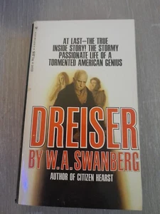1967 Bantam Books Dreiser W.A. Swanberg Paperback 1st Bantam Edition - Foto 1 di 3