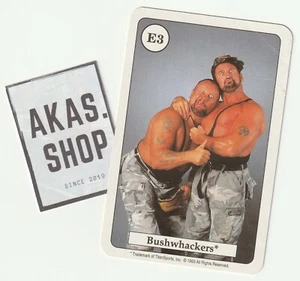 Bushwhackers 1993 Catcher Quartett Card E3 Series 8 Amigo Spiele ULTRA RARE WWF - Picture 1 of 3