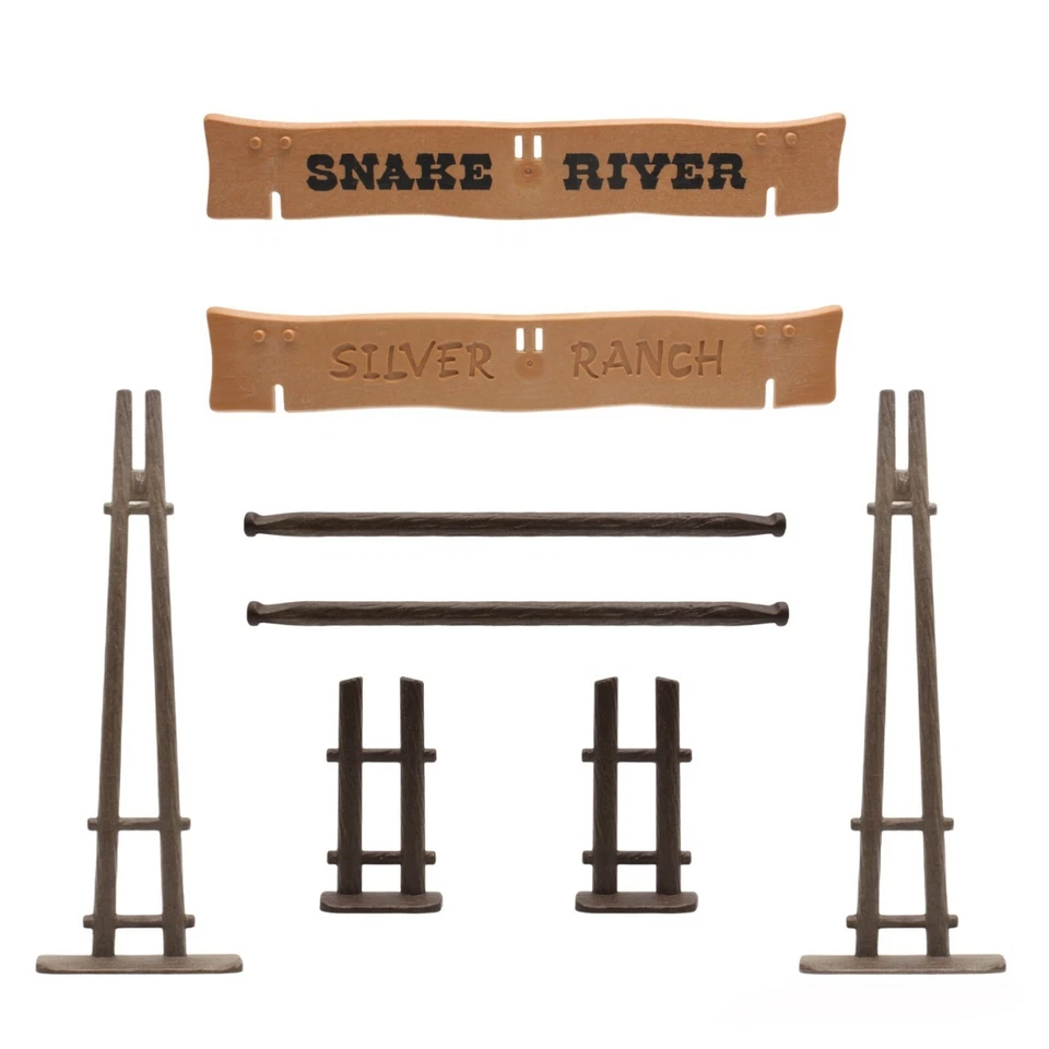 Playmobil Zaun Gehege Silver Ranch Snake River Farm Bauernhof Western 3678 3805 - Bild 1 von 1