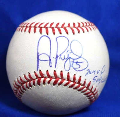 Albert Pujols JSA COA Autograph Major League Signed Baseball 3x MVP - Image 1 of 2