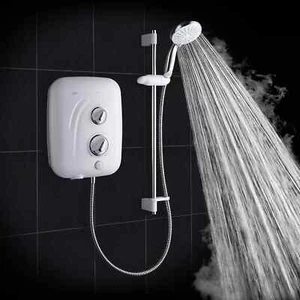 Mira Elite SE White / Chrome 9.8kW Silent Pumped Electric Shower (222JX) - Picture 1 of 10