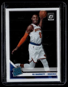 Donruss Optic RJ Barrett #178 2019 RC Rated Rookie New York Knicks - Foto 1 di 2