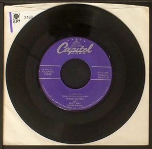 Frank Sinatra & Billy May - I Love You - 7" single 45rpm record - Picture 1 of 3