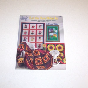 "Let the Sun Shine In" Quilt Pattern Leaflet Book Paperback - Bild 1 von 2