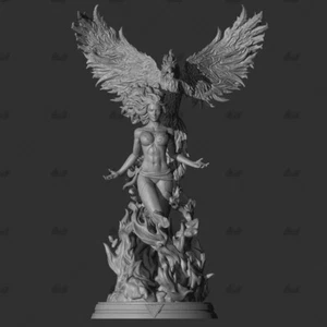 Kit modello non dipinto X Man Dark Phoenix scala 1/6 figura stampa 3D - Foto 1 di 5