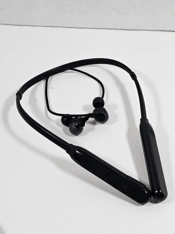 JVC Air Cushion Wireless Neckband Headphones With Microphone HA-FX41W - Black - Image 1 of 4