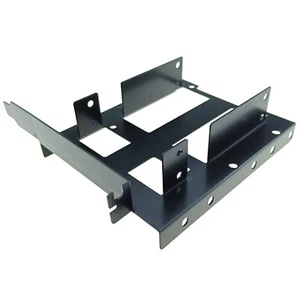 Hard Disk Drive PCIe Slot Mount 2.5" 3.5" HDD Adapter Converter Frame Bracket - Picture 1 of 10