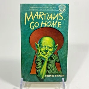 Martians, go home by Fredric Brown Vintage 1976 Pulp Science Fiction Free Ship - Picture 1 of 8