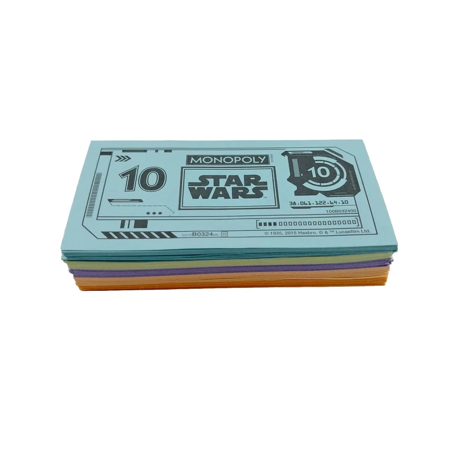 Hasvro Monopoly Star Wars Replacement Money Parts Pieces Toy Money Only 2015 - Image 1 of 1