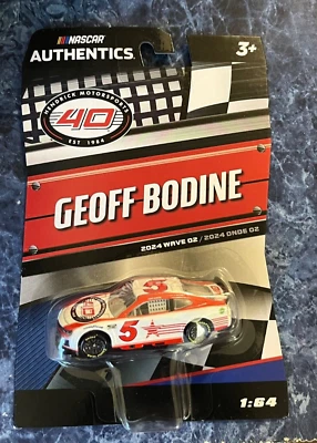 Geoff Bodine #5 Hendrick 40th 2024 Wave 2 NASCAR Authentics 1:64 Diecast - Image 1 of 2
