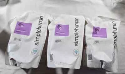 34 Oz LAVENDER Simplehuman Liquid Hand Soap Refill - Lot of 3 - Image 1 of 4