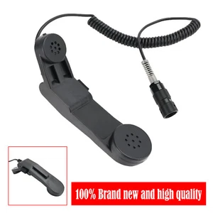 H250 6-pin PTT Radio Handle Microphone for U329 PRC148 PRC152 Walkie Talkie US - Picture 1 of 13