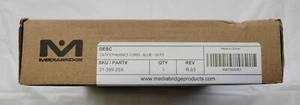 Media Bridge CAT6 Blue Cord 25ft - Picture 1 of 3