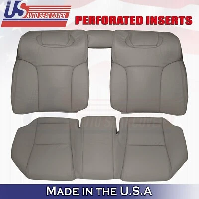Capas de couro perfuradas cinza 2ª linha superior e inferior 2006 para Lexus GS300 GS350 - Imagem 1 de 4
