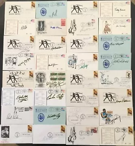 32 signierte Boxen HOF FDC Jake LaMotta Archie Moore Patterson Pep Pryor Schmeling - Bild 1 von 1
