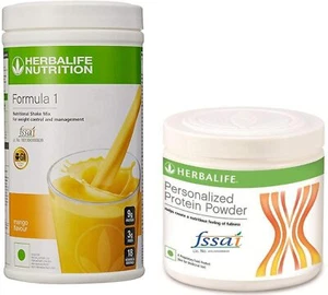 Herbalife Formula 1 Shake 500 g Weight Loss - Mango + Protein Powder 200 g - Picture 1 of 10