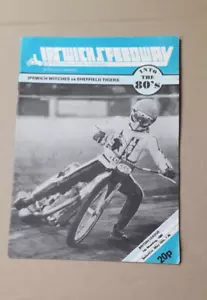 Ipswich Witches v Sheffield Tigers Speedway Programme May 10 1980 Preben Eriksen - Picture 1 of 4