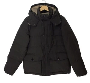 Gap PrimaLoft Luxe Puffer Jacket Hooded Moss Green Mens Size Medium - Picture 1 of 10