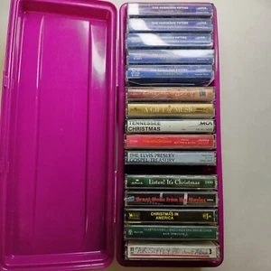 15 CHRISTMAS Audio Cassette Tapes Country FIFTIES Movies Elvis Gospel & Holder + - Picture 1 of 14