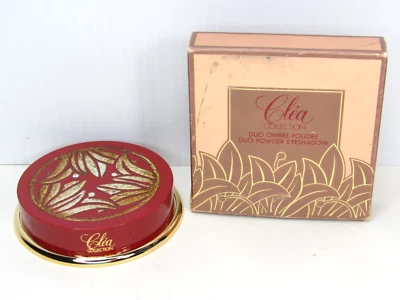 RARO De Colección Clea Collection Yves Rocher Compact Duo Polvo Sombra de Ojos 2x2ml Francia Foto 1 de 4