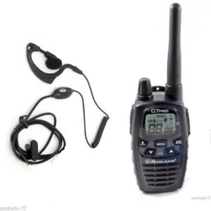 1 Walkie Midland G7 Pro+ Auricolare 3W 20KM PMR446 Senza Caricabatterie Ni Nuovo - Foto 1 di 4
