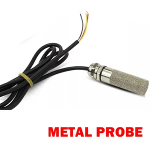1X DC 5V-28V Temperature & Humidity Sensor Metal Waterproof Probe RS485 NEW - Picture 1 of 14