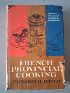 French Provincial Cooking by Elizabeth David 1st Edition Hardcover Dust Jacket - Foto 1 di 18