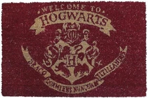 Harry Potter Welcome to Hogwarts Door Mat Official Merchandise Ex-Display - Picture 1 of 6