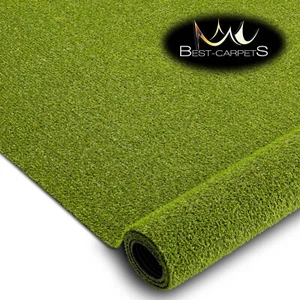 Artificial Lawn 'ALVA' GREEN Grass, Cheap Wiper, Turf Garden, Best Quality - Picture 1 of 9