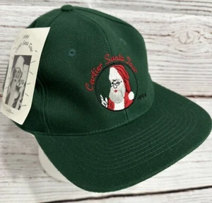 RARE New Vintage 1996 Cartier Watch Santa Tour Snapback Hat NWT Snap Back Cap - Picture 1 of 9