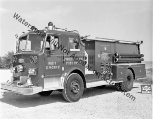 Pirsch Middleton WI Fire Truck Vintage Photograph Print 8.5x11" - Picture 1 of 1