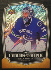 2014-15 14/15 Overtime Lords of the Rink LR-27 Ryan Miller Vancouver Canucks