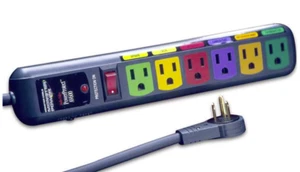 Monster Cable Power Protect AV600 6 Audio Video Cable de alimentación reubicable - Imagen 1 de 1