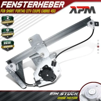 Alzavetro elettrico anteriore sinistro per smart fortwo cabrio 450 - Immagine 1 di 4