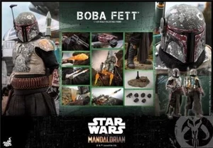 New Hot Toys TMS033 Star Wars: The Mandalorian 1/6 Boba Fett Figure In Stock - Picture 1 of 15