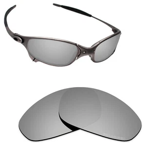 Hawkry SaltWater Proof Silver Replacement Lenses for-Oakley Juliet -Polarized - Picture 1 of 3