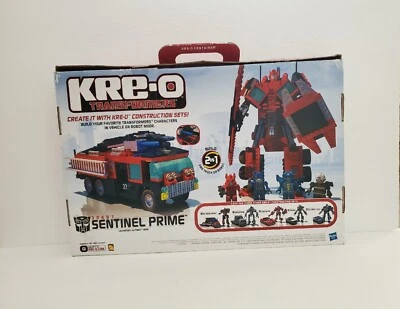 Kre-o Transformers Sentinel Prime 30687 386 Piezas Juego de Construcción Nuevo Hasbro Kreo Foto 1 de 4