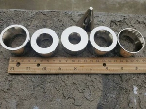 17° Folding Die Cone Set 5 Piece Coin Ring Making Tool Stainless Steel USA - Picture 1 of 9