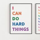 "I Can Do Hard Things" Print