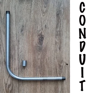 Rohr verzinkt 20mm 90° Bogen Gewinde beidseitig - Industrie - SPEZIAL - Bild 1 von 3