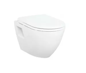 Creavit Terra Wall Hung Mounted Pan WC Toilet white soft close seat - Picture 1 of 3