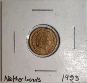 1953 NETHERLANDS CENT - Picture 1 of 2