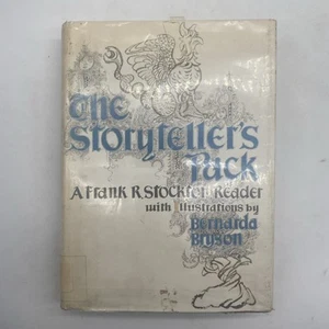 The Storytellers Pack By Frank Stockton 1968 Vintage Hardcover With Dust Jacket - Picture 1 of 4
